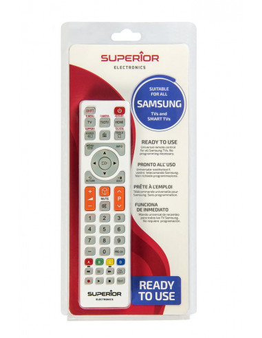 READY5SMART de Superior - Mando Universal para TV LG, SAMSUNG